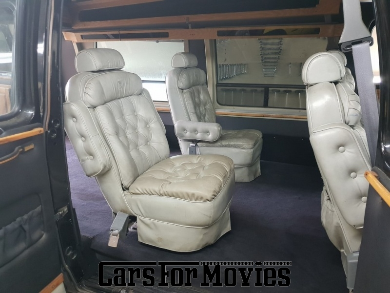 CarsForMovies | Chevrolet  Van G20 1990 USA Schwarz Grau Zivilfahrzeug Bus Berlin 4201 